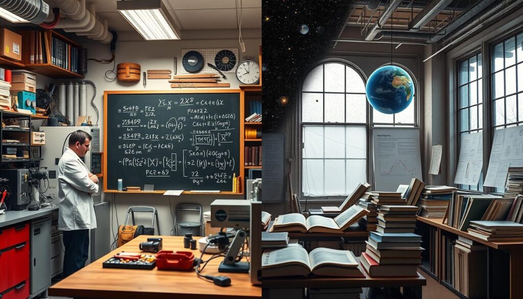 Berufserfahrung und Theorie in Physik