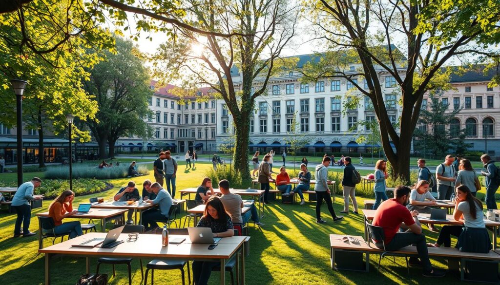 Flexible Studienzeiten und berufsbegleitende Bildung in Mainz