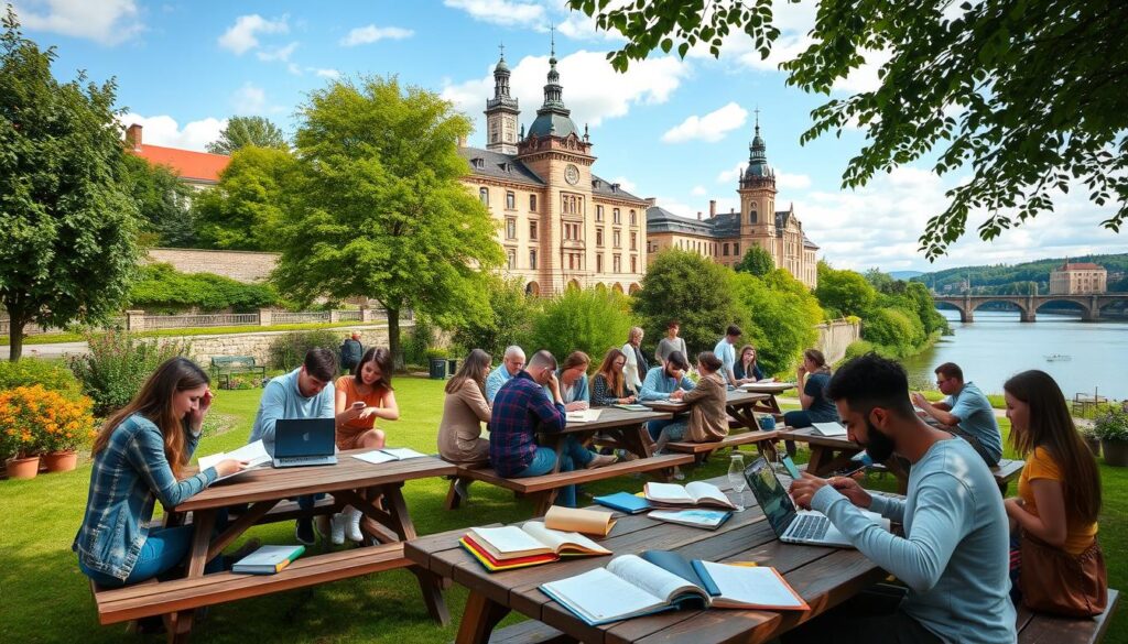 Studierende im Saarland